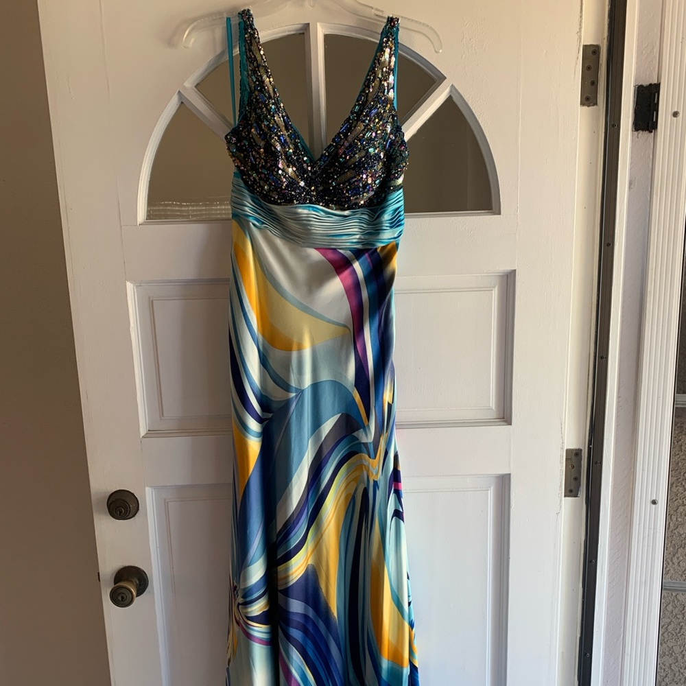 Gorgeous long sequin dress